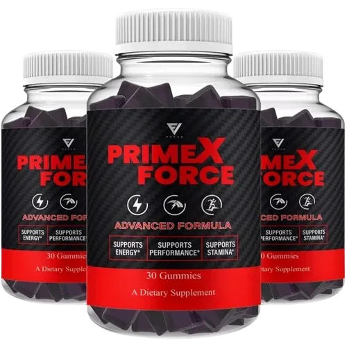 PrimeXForce Supplement Bottle